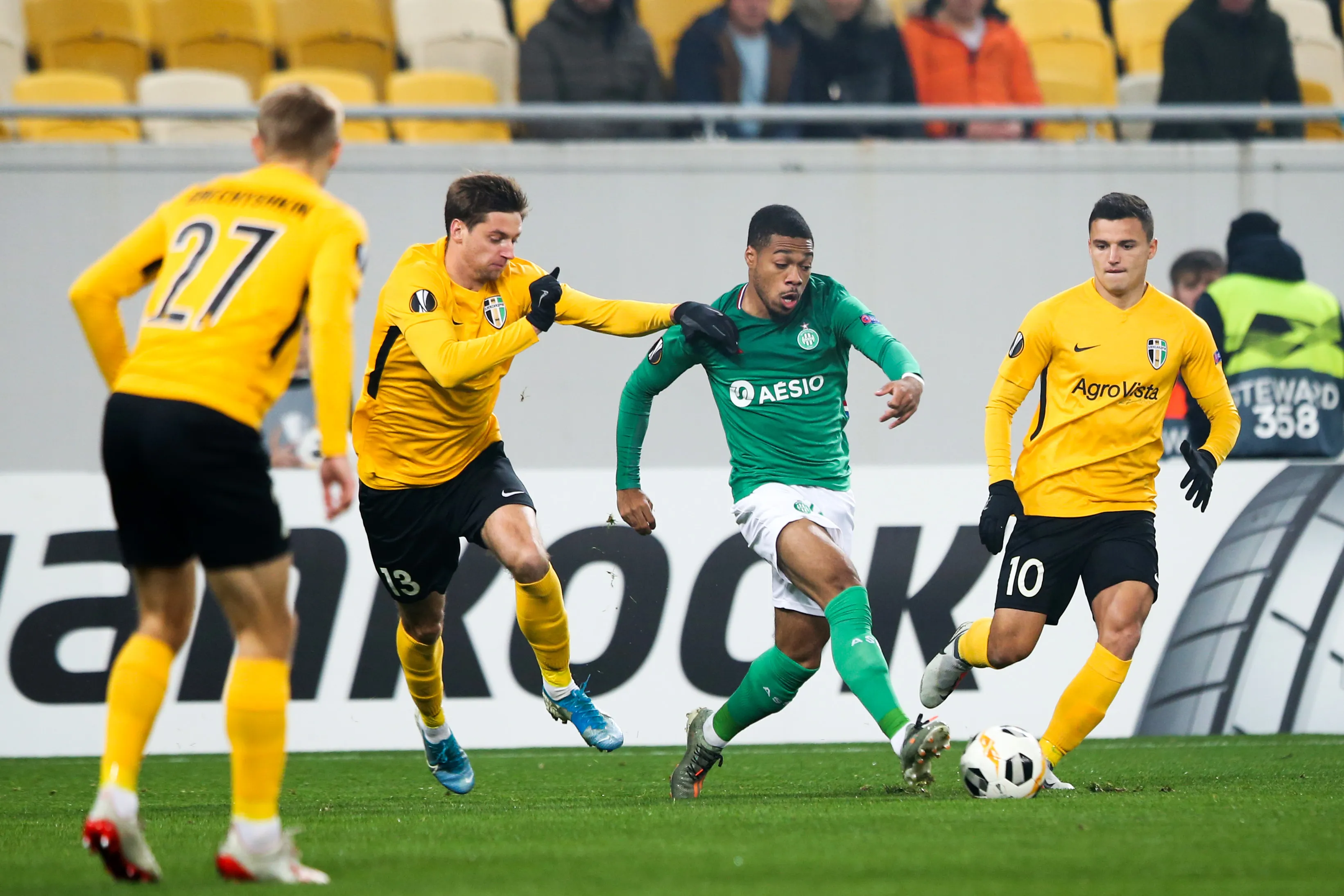 Saint-Étienne lâche deux points contre Oleksandriïa