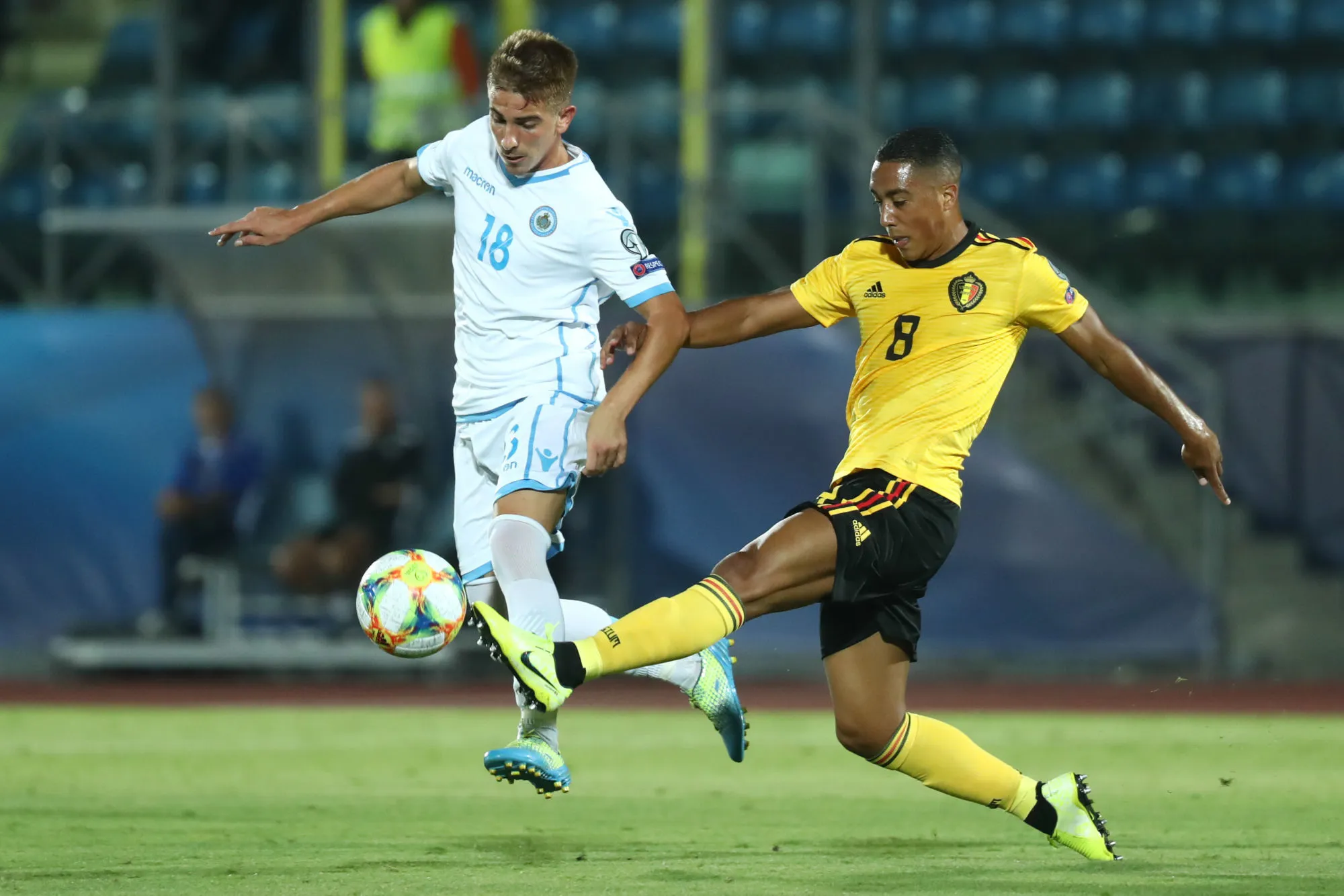 Le CM de Saint-Marin fête l&rsquo;unique but de la sélection sur du Céline Dion