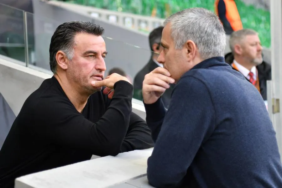 Christophe Galtier agacé par le comportement de José Mourinho