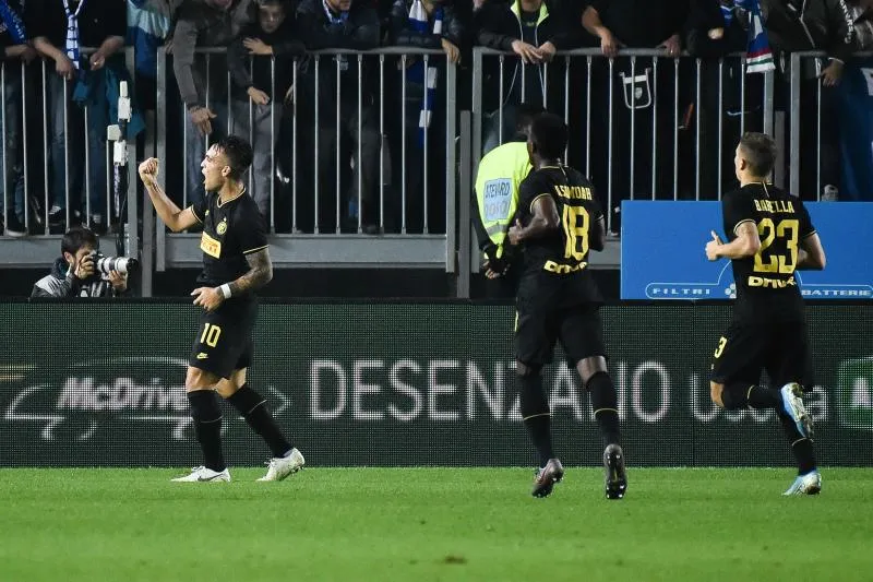 L&rsquo;Inter s&rsquo;impose dans la douleur à Brescia