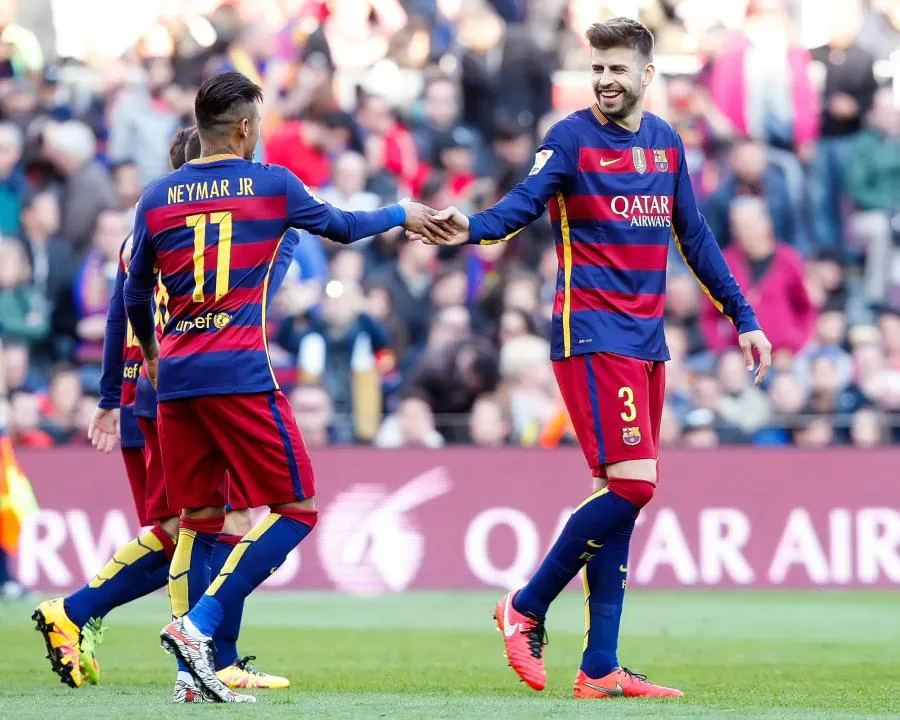 Piqué : «<span style="font-size:50%">&nbsp;</span>Nous étions prêts à retoucher nos contrats pour que Neymar revienne<span style="font-size:50%">&nbsp;</span>»