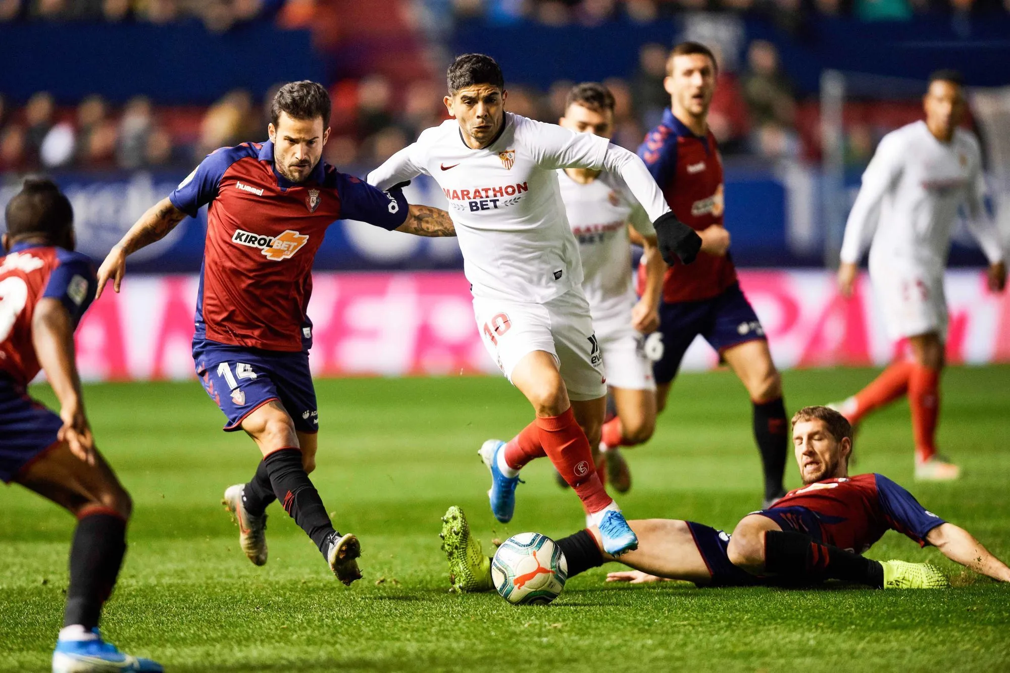 Séville retardé par Osasuna