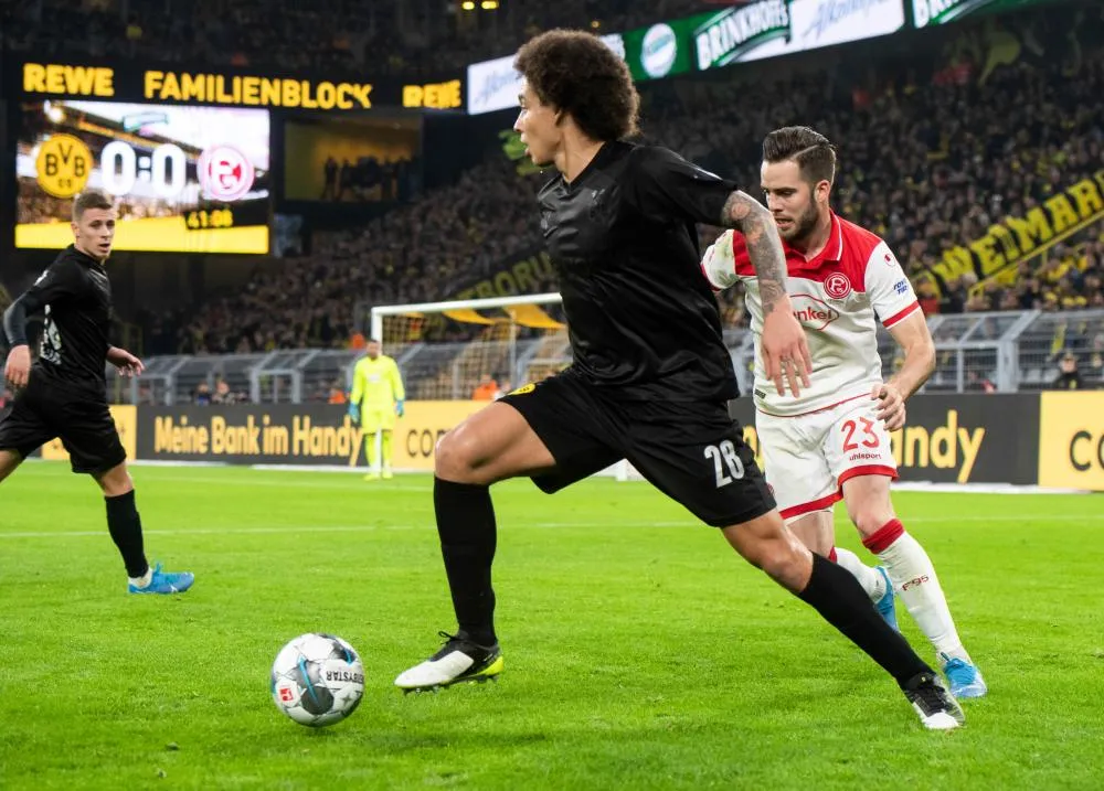 Année terminée pour Witsel