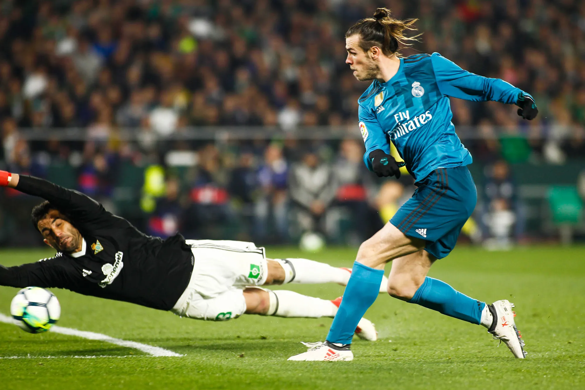 Le Betis détourne le drapeau de Gareth Bale