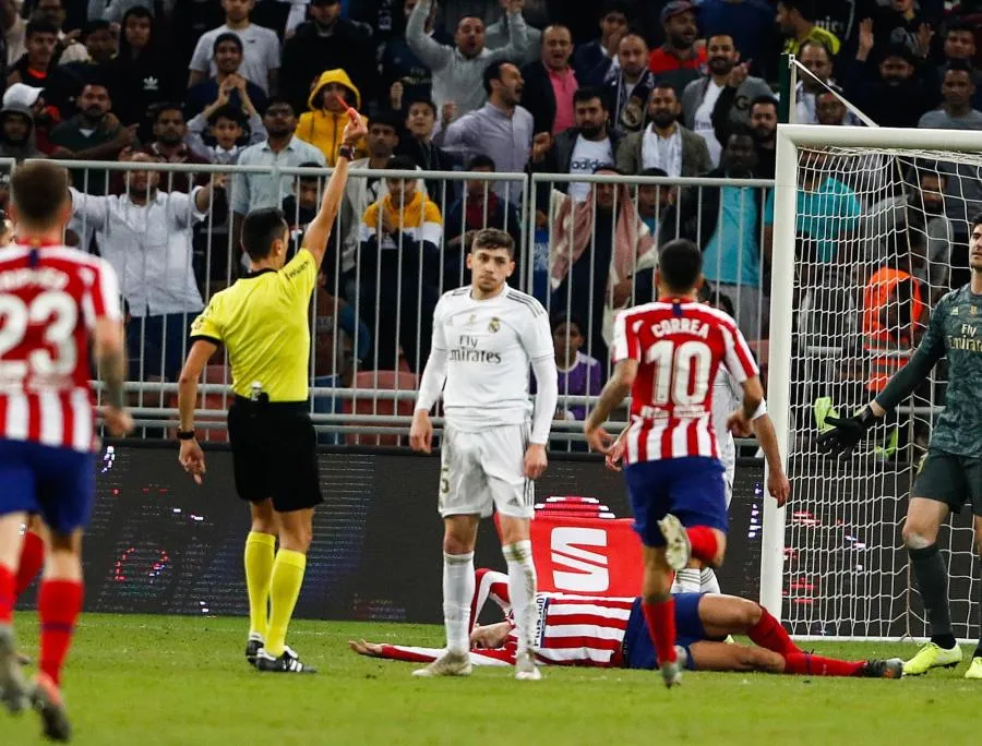 Federico Valverde revient sur son expulsion contre l&rsquo;Atlético