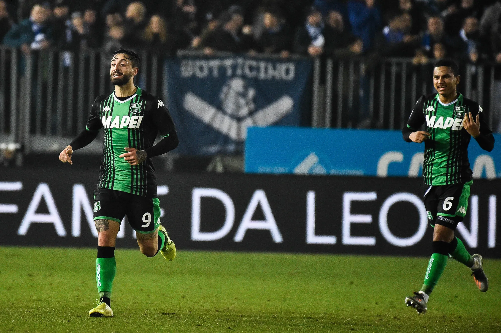 La Roma éclatée en deux temps trois mouvements par Sassuolo