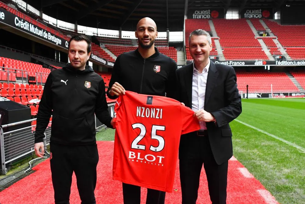 Nzonzi : «<span style="font-size:50%"> </span>Rennes, un club qui évolue très positivement<span style="font-size:50%"> </span>»