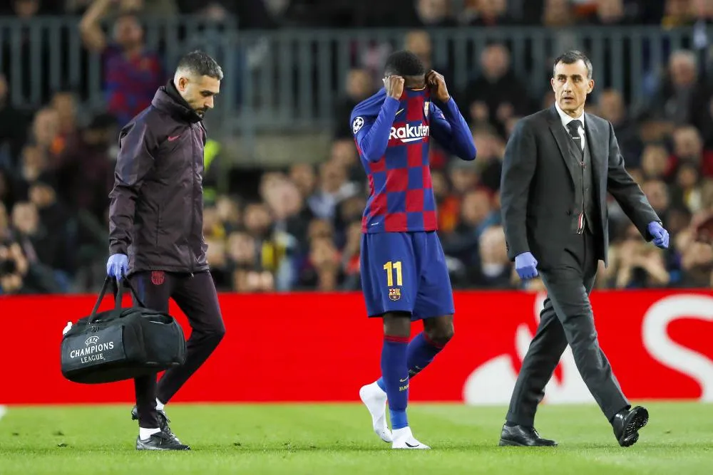 Dembélé souffre d&rsquo;une rupture du tendon