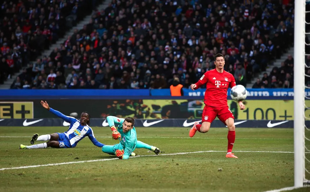 Le Bayern sans pitié avec le Hertha