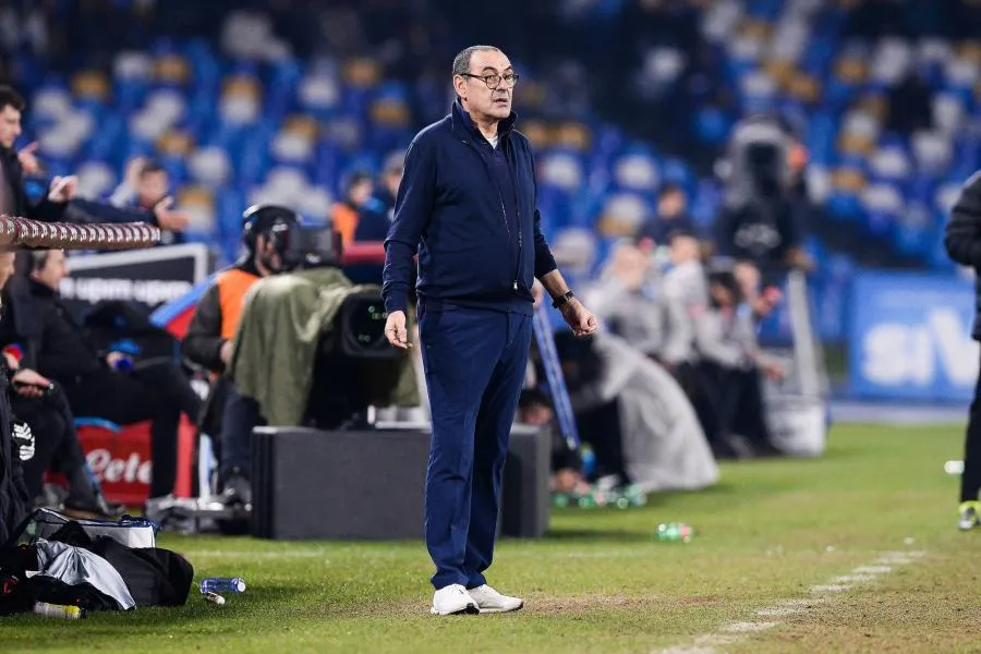 Sarri : «<span style="font-size:50%">&nbsp;</span>Je suis content pour Naples<span style="font-size:50%">&nbsp;</span>»