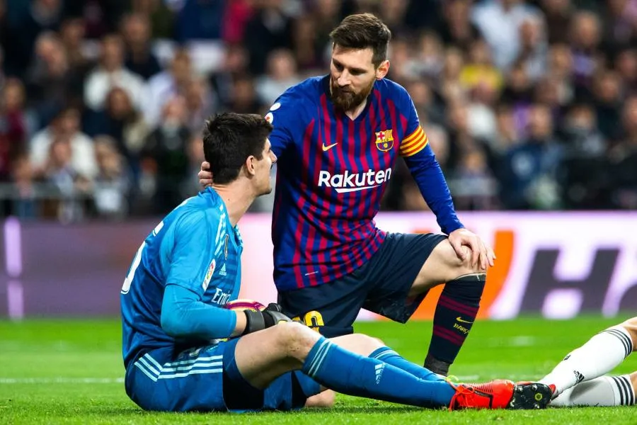 Courtois :  «<span style="font-size:50%">&nbsp;</span>Messi est un joueur comme un autre<span style="font-size:50%">&nbsp;</span>»
