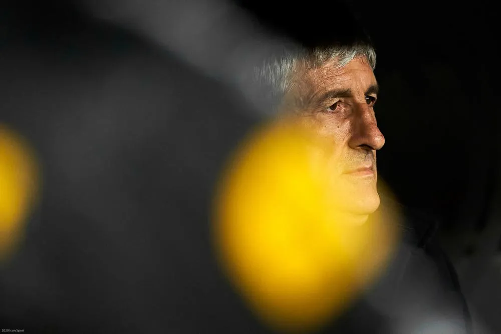 Setien s&rsquo;excuse pour les propos de son adjoint pendant le Clásico