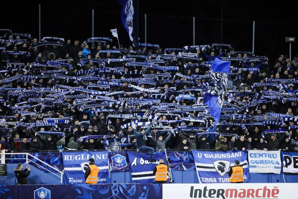 Les supporters bastiais se mobilisent en masse pour un match de National 2