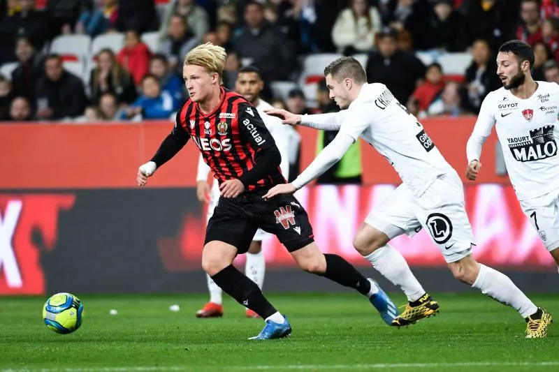 Un Brest à réaction prive Nice du top 5