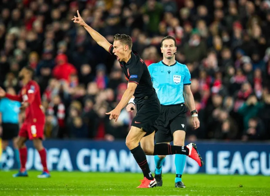 Marcos Llorente a nommé son chien Anfield