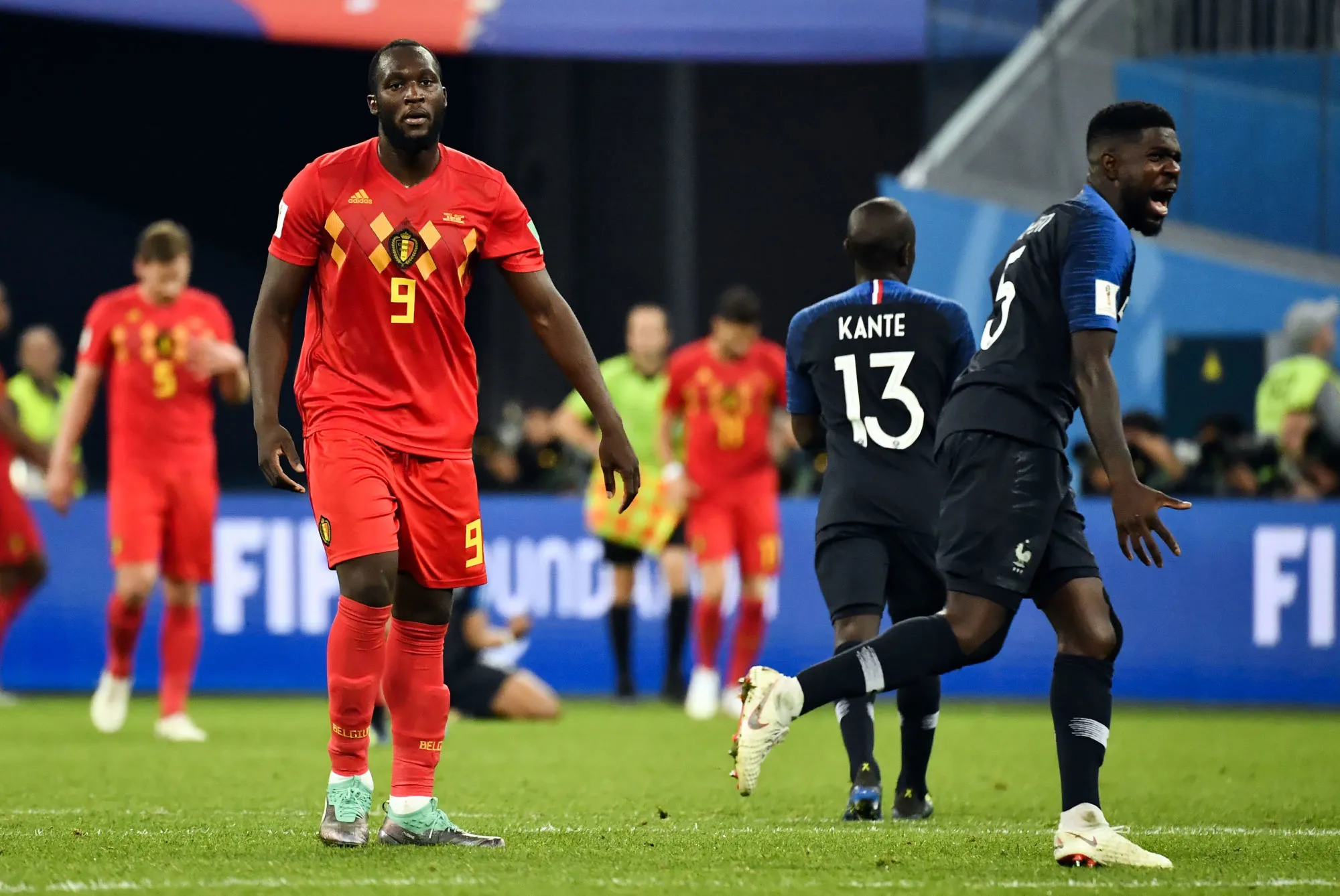 Romelu Lukaku et la douleur après la défaite en Coupe du monde contre la France