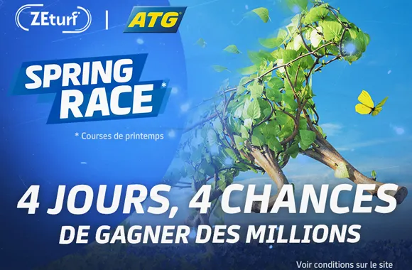 Spring Race : 6 millions d&rsquo;€ garantis à gagner chez ZEturf !