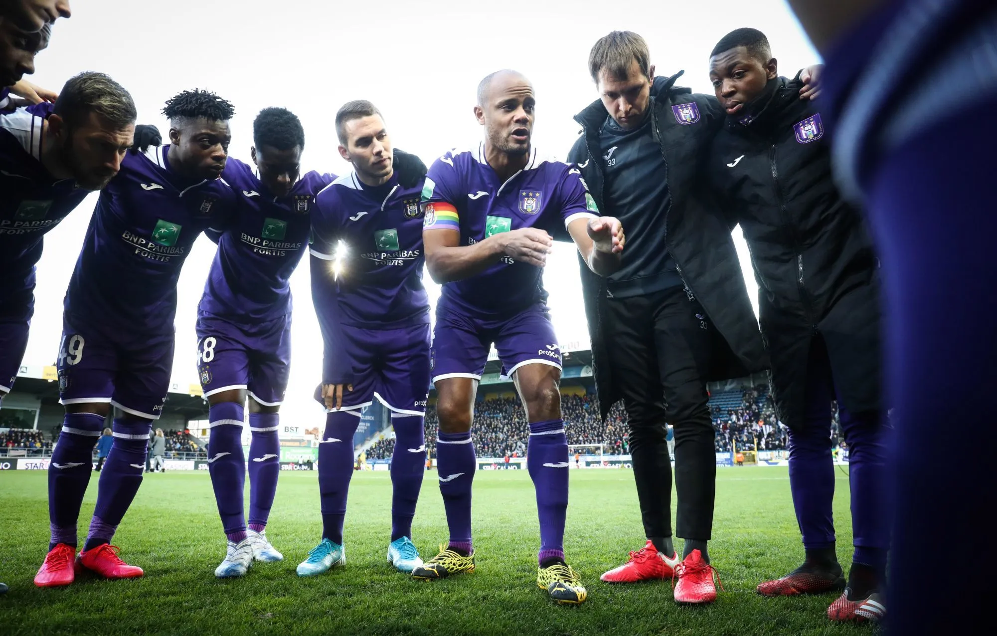 Reprise de l&rsquo;entraînement à Anderlecht