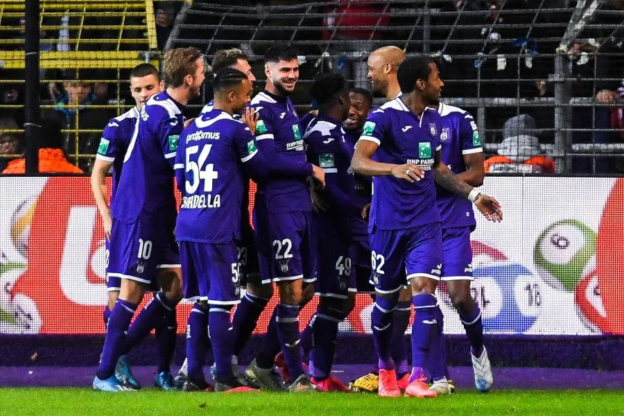 Anderlecht a repris l&rsquo;entraînement sous surveillance policière