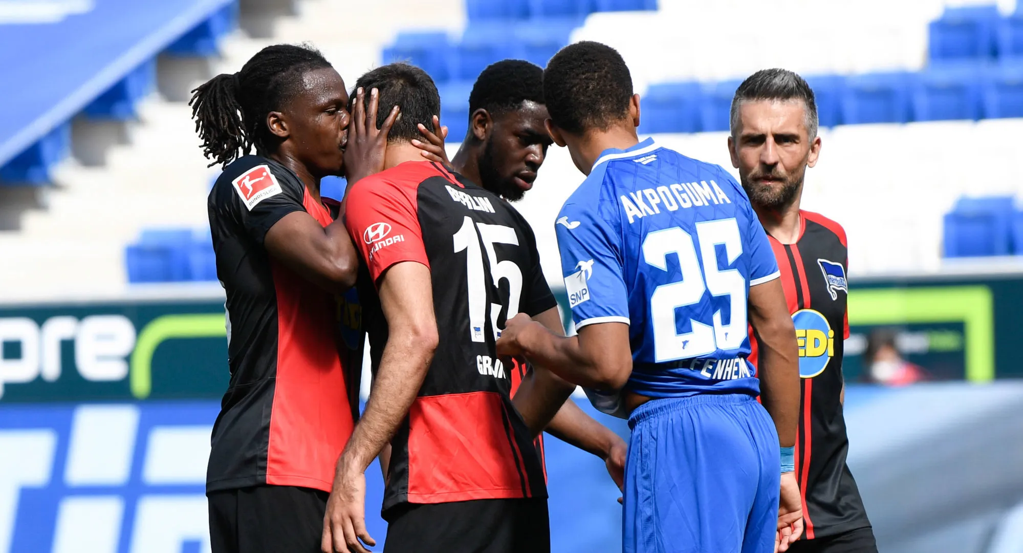 La Ligue ne va pas sanctionner les joueurs du Hertha