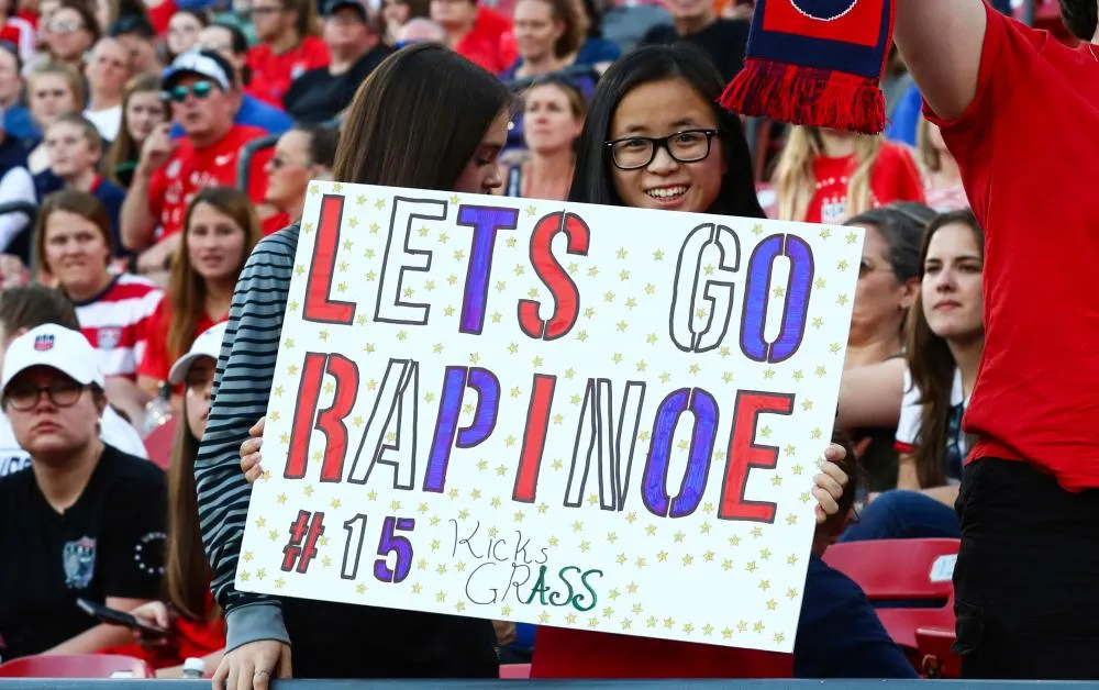 Megan Rapinoe se paye Donald Trump