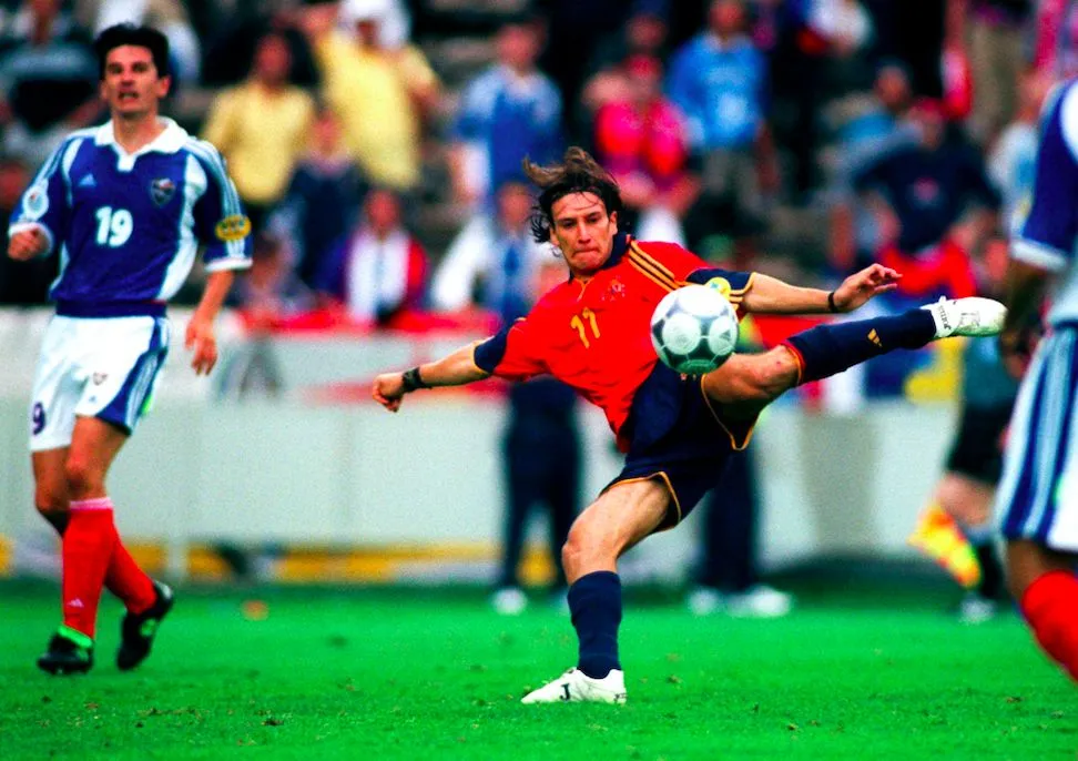 Interview Alfonso Euro 2000 Espagne-France