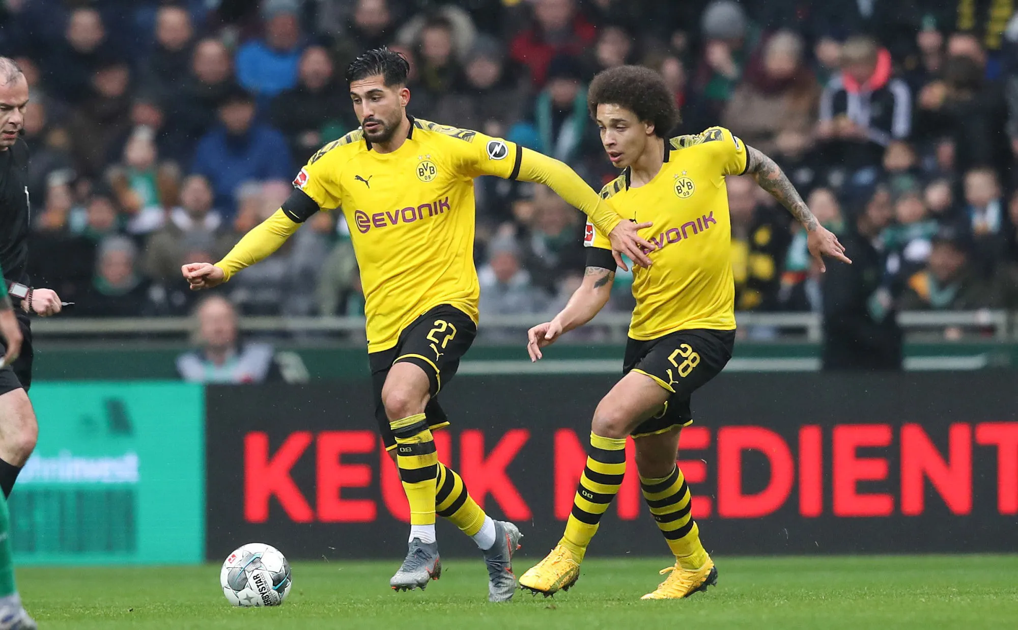 Axel Witsel et Emre Can déjà blessés à Dortmund ?