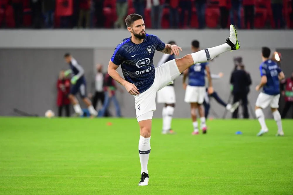 Giroud veut «<span style="font-size:50%">&nbsp;</span>marquer l&rsquo;histoire du football français<span style="font-size:50%">&nbsp;</span>»