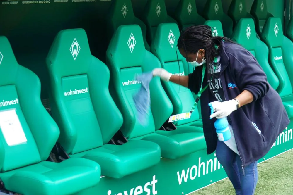 En Bundesliga, les remplaçants ne sont plus obligés de porter un masque