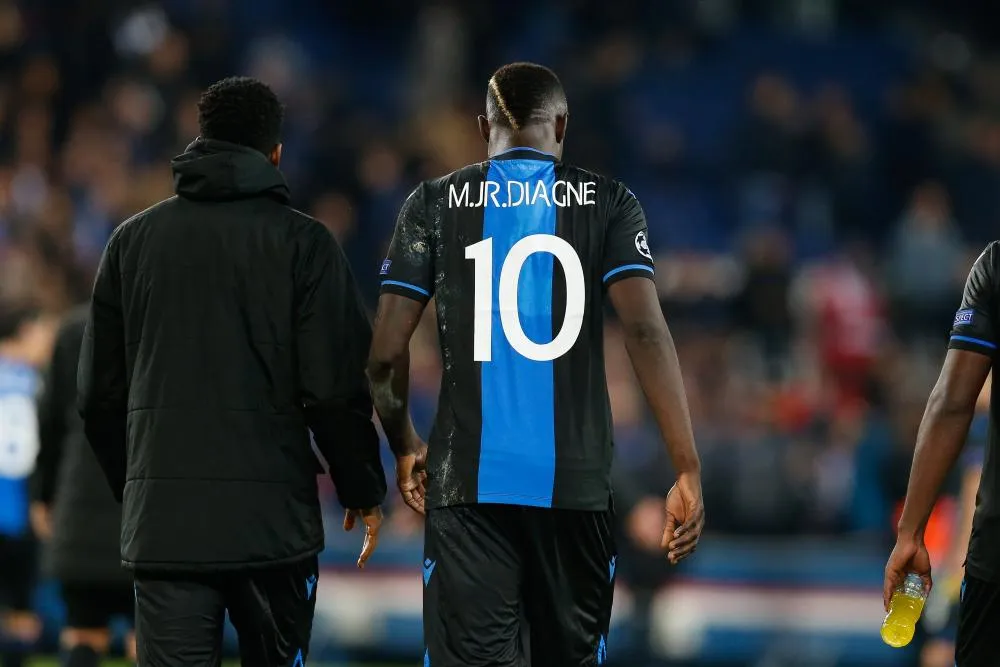 Mbaye Diagne privé de prime de titre par le FC Bruges