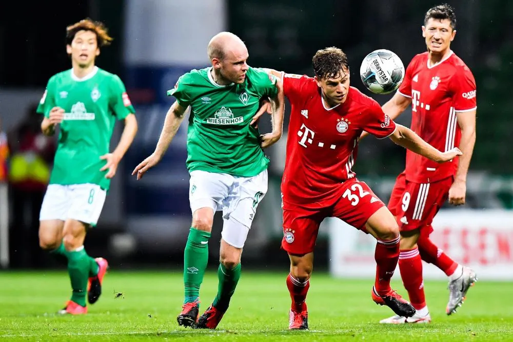 Le Bayern titré sur la pelouse du Werder