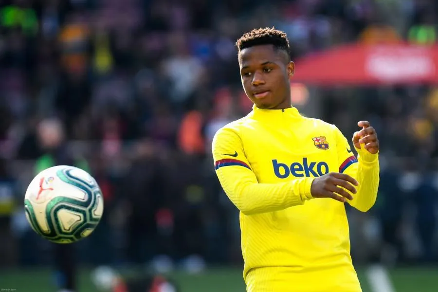Une offre de 150 millions d&rsquo;euros de MU refusée par le Barça pour Fati ?