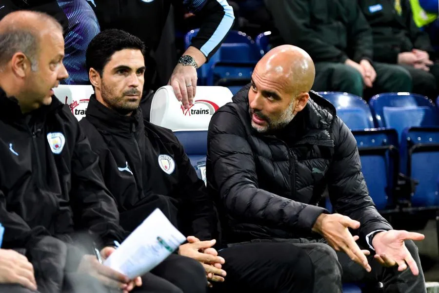 Guardiola, Arteta et le vin d&rsquo;après-match