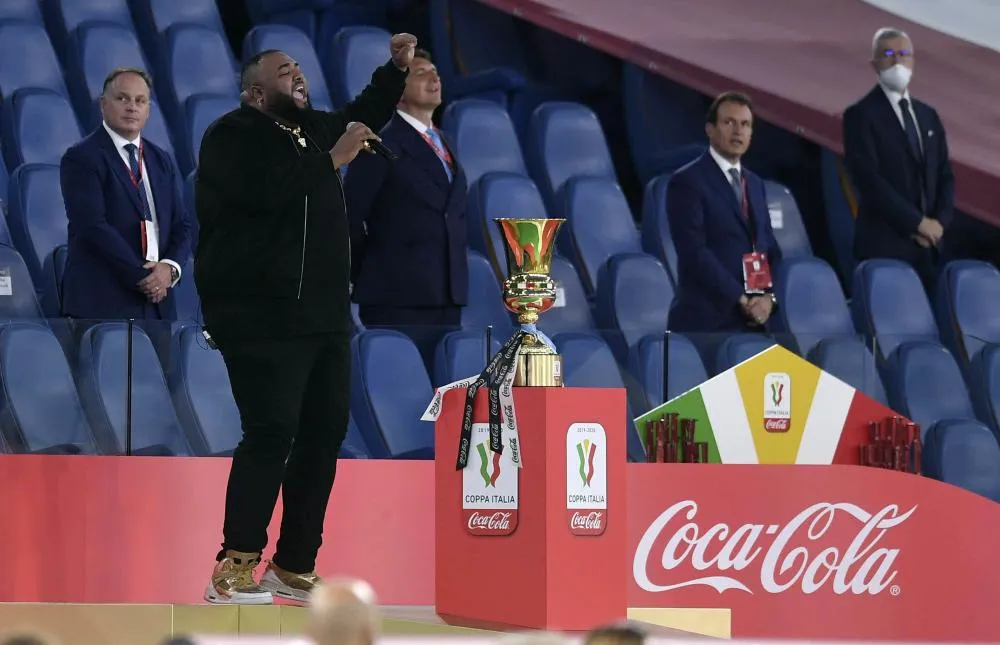 L’hymne italien légèrement écorché avant la finale de la Coppa