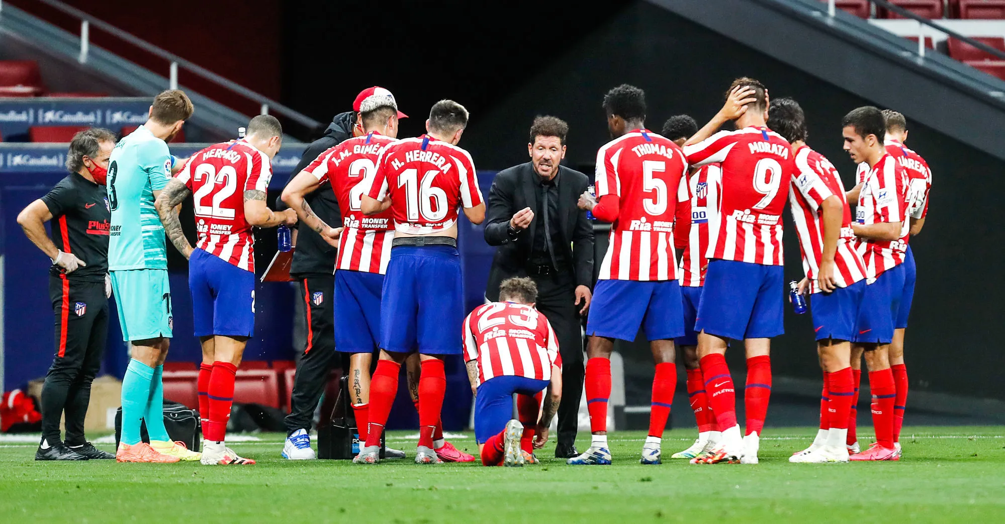 L&rsquo;Atlético de Madrid se défait de Valladolid et monte sur le podium