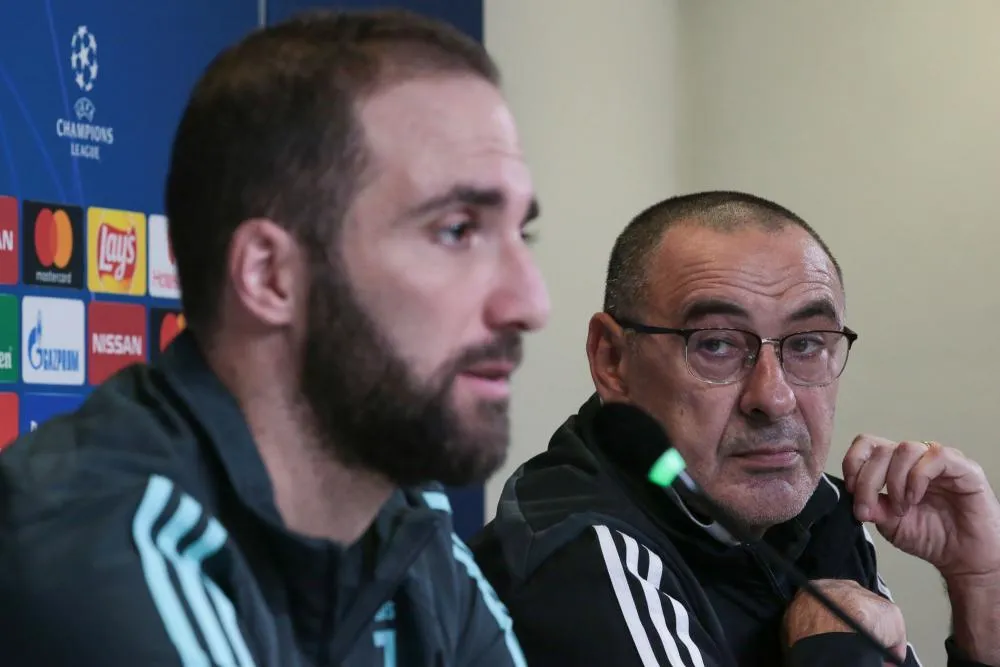 Sarri : «<span style="font-size:50%"> </span>Je ne me dispute qu’avec Higuaín<span style="font-size:50%"> </span>»
