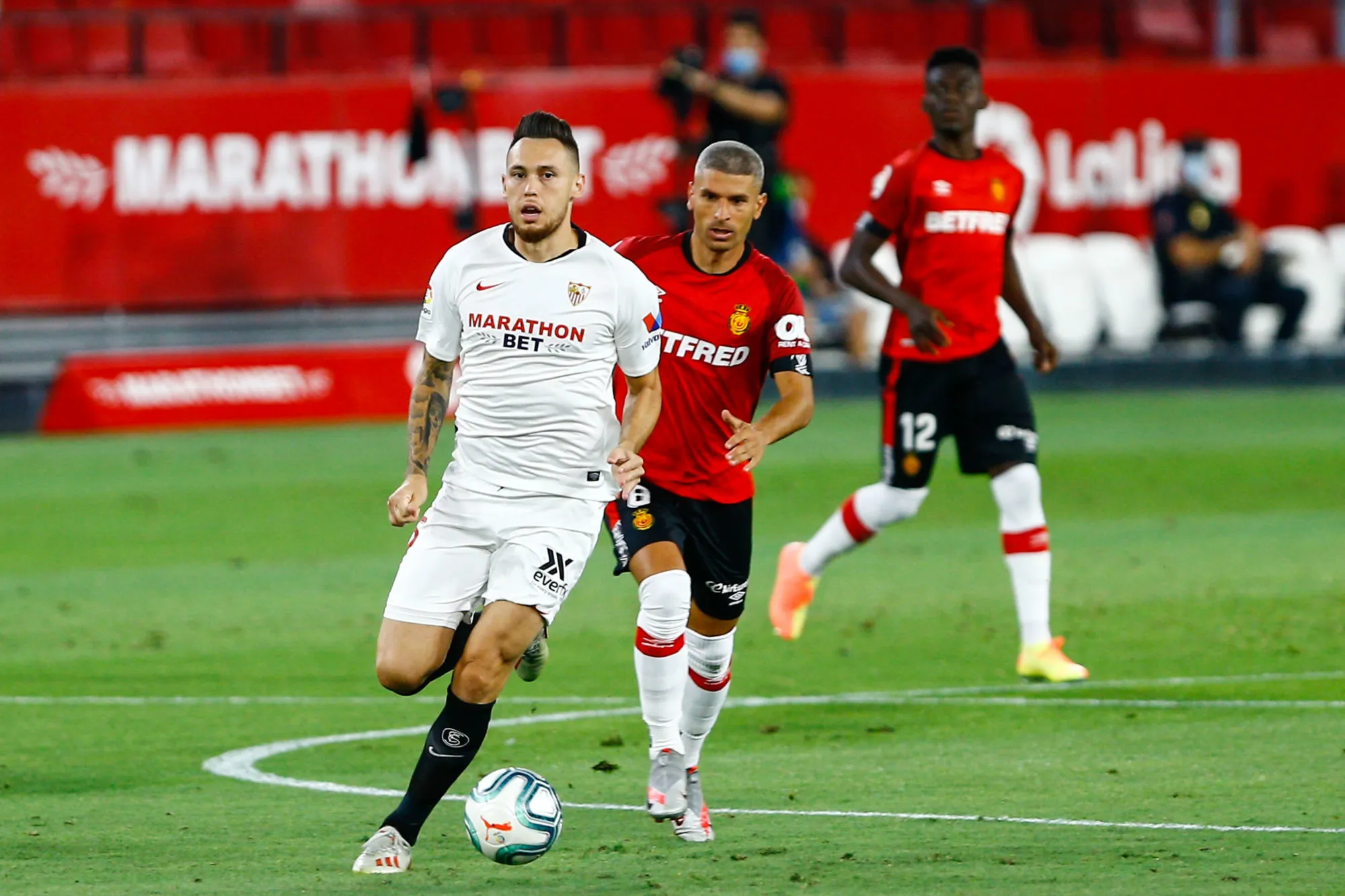 Séville gagne contre Majorque grâce à Lucas Ocampos et est quasiment qualifié pour la Ligue des champions