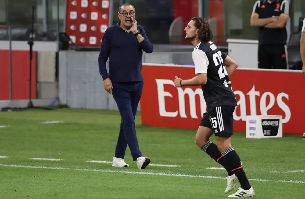 Sarri très content d&rsquo;Adrien Rabiot