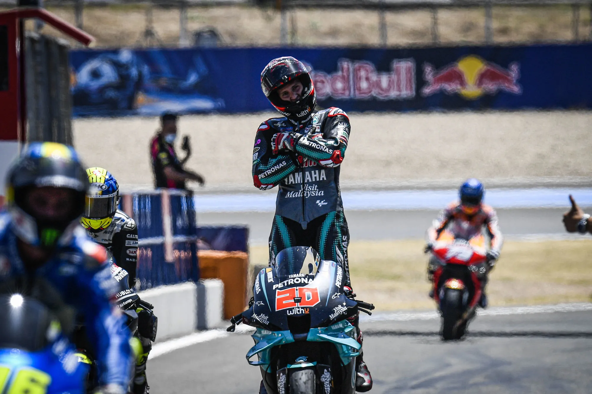 Fabio Quartararo : «<span style="font-size:50%"> </span>Sur les circuits, j’ai toujours un ballon de foot<span style="font-size:50%"> </span>»