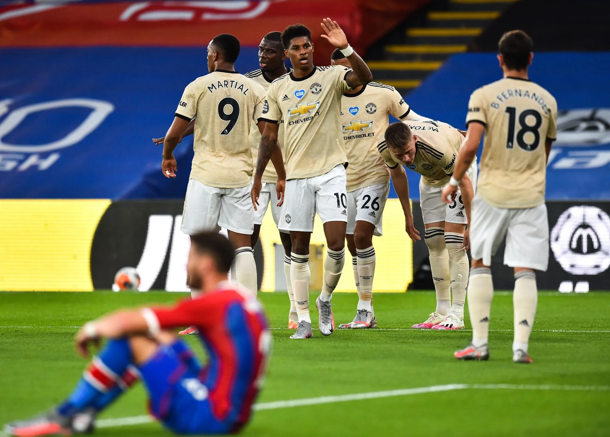 United tient le coup face à Crystal Palace