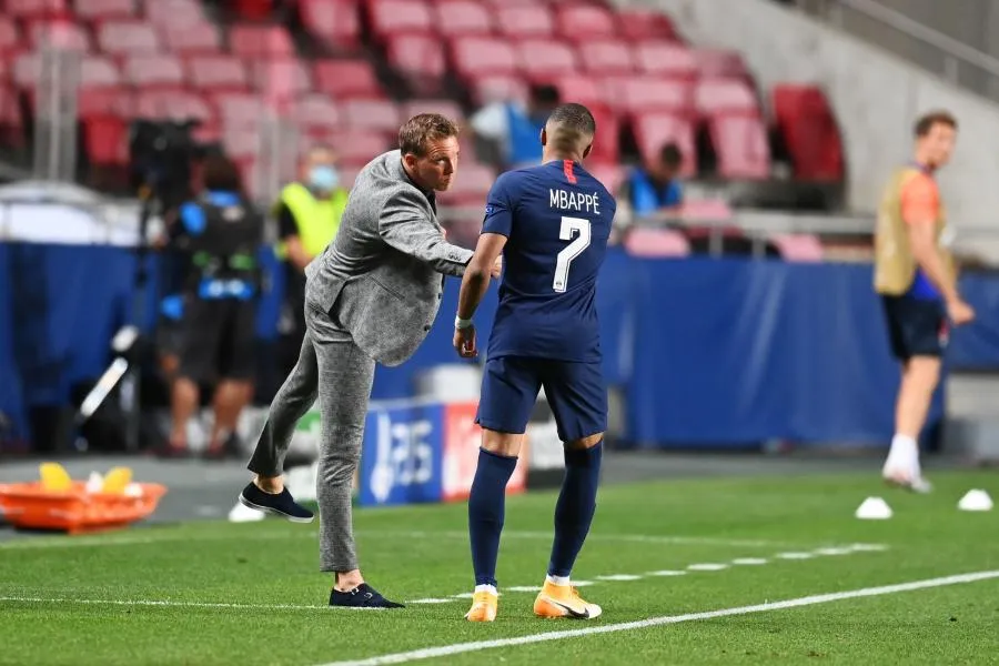 Nagelsmann : «<span style="font-size:50%">&nbsp;</span>Nous n’avions aucune chance contre Paris<span style="font-size:50%">&nbsp;</span>»