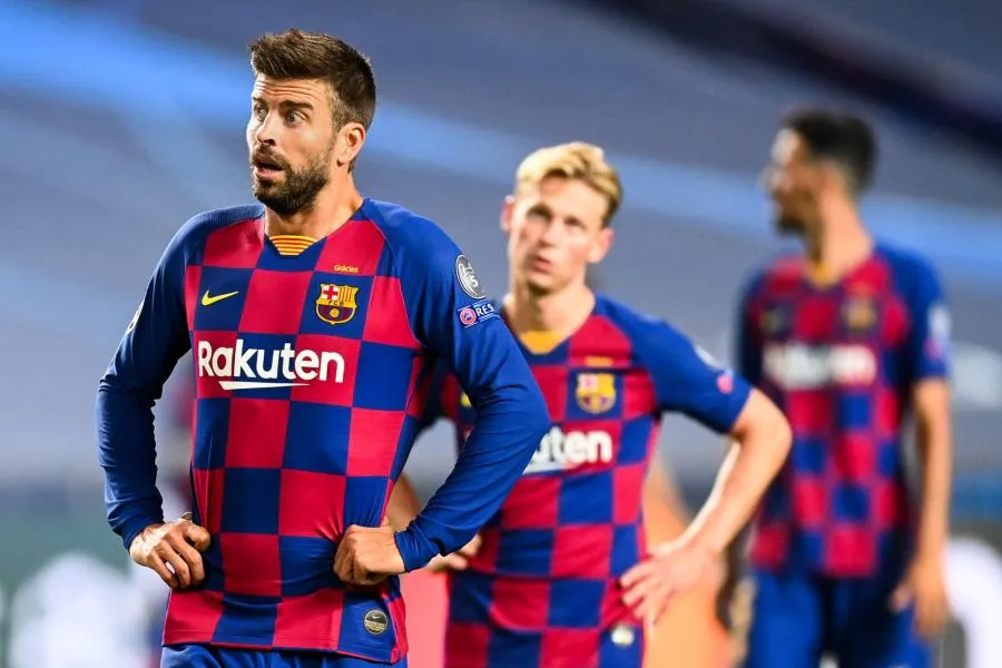 Gerard Piqué : «<span style="font-size:50%">&nbsp;</span>On a touché le fond<span style="font-size:50%">&nbsp;</span>»