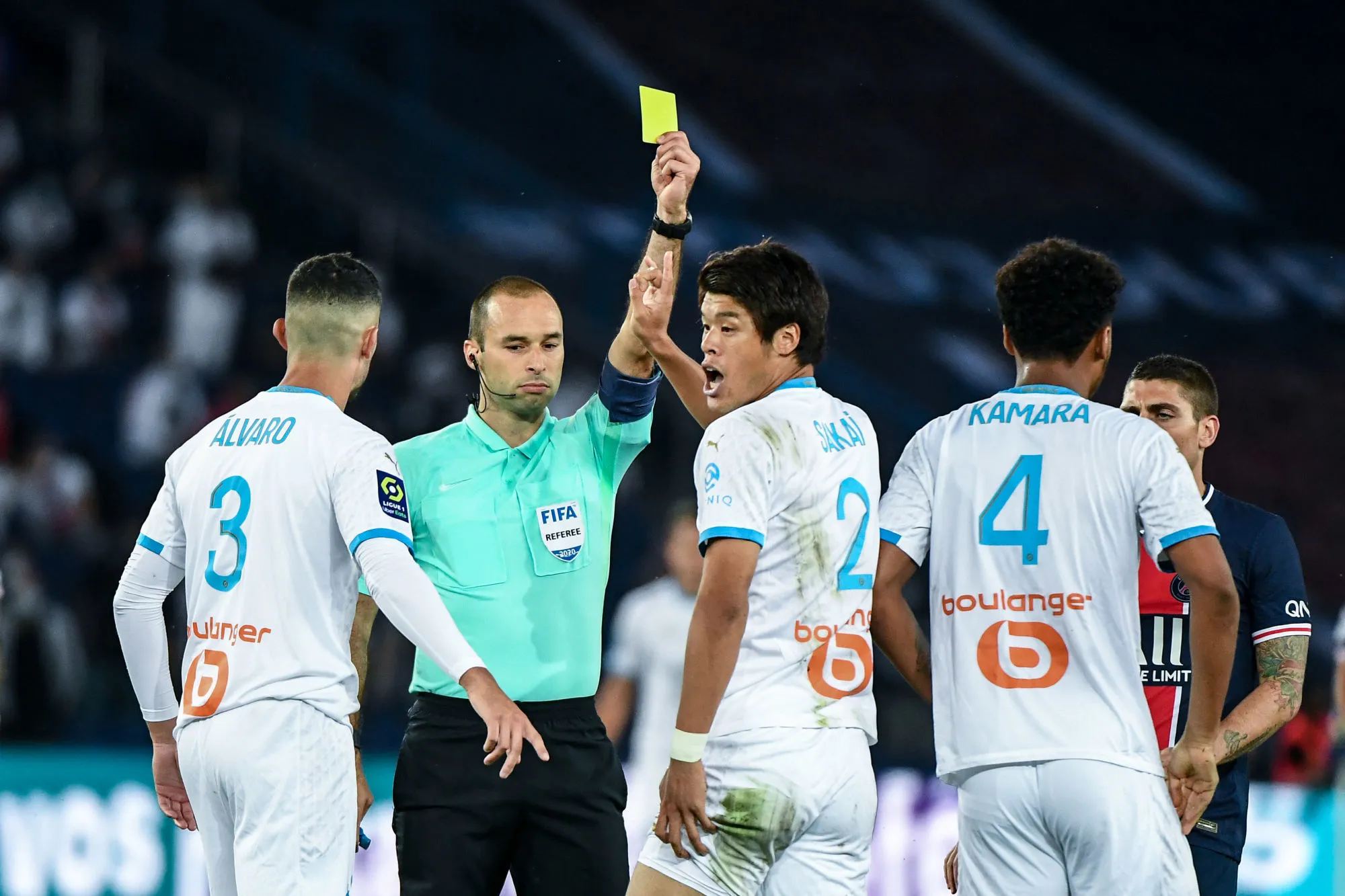 Les notes de l&rsquo;OM face au PSG