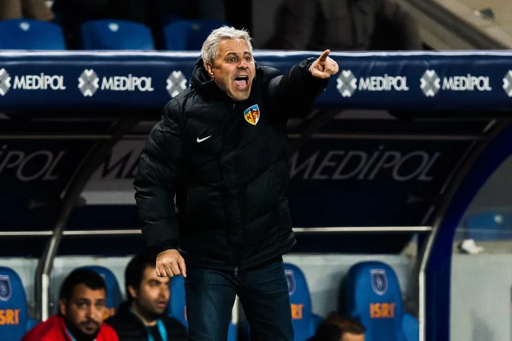 L&rsquo;énorme soufflante du coach de Gaziantepspor