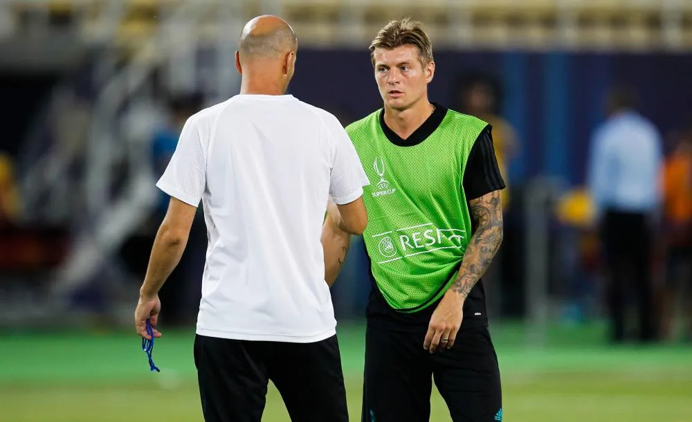 Kroos : « Zidane est le meilleur coach que vous puissiez espérer<span style="font-size:50%">&nbsp;</span>»