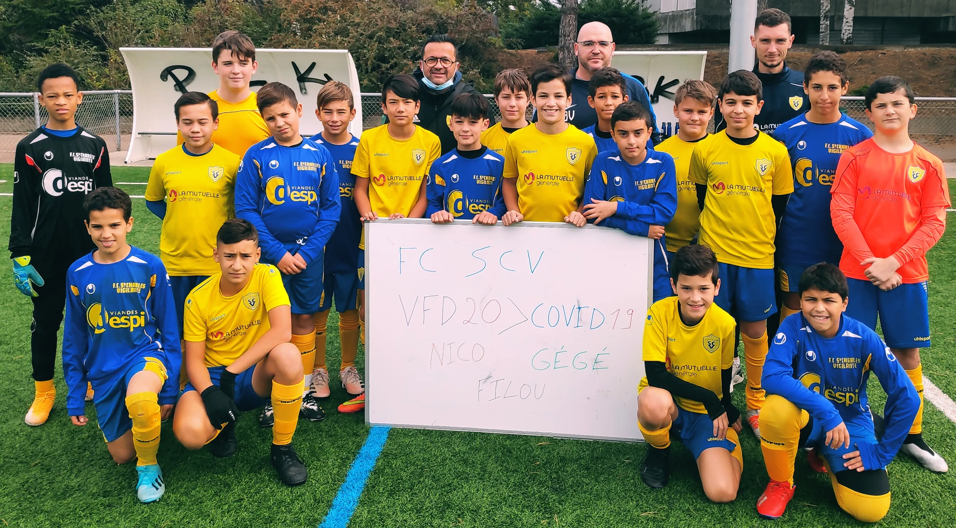 Le VFD 20 Du FcScV plus fort que le Covid-19