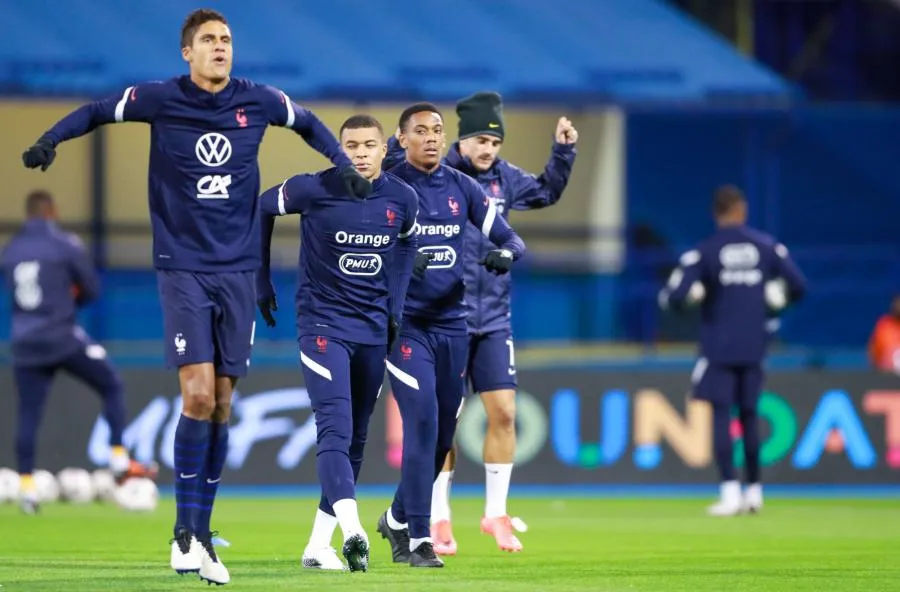 Les notes de la France en Croatie