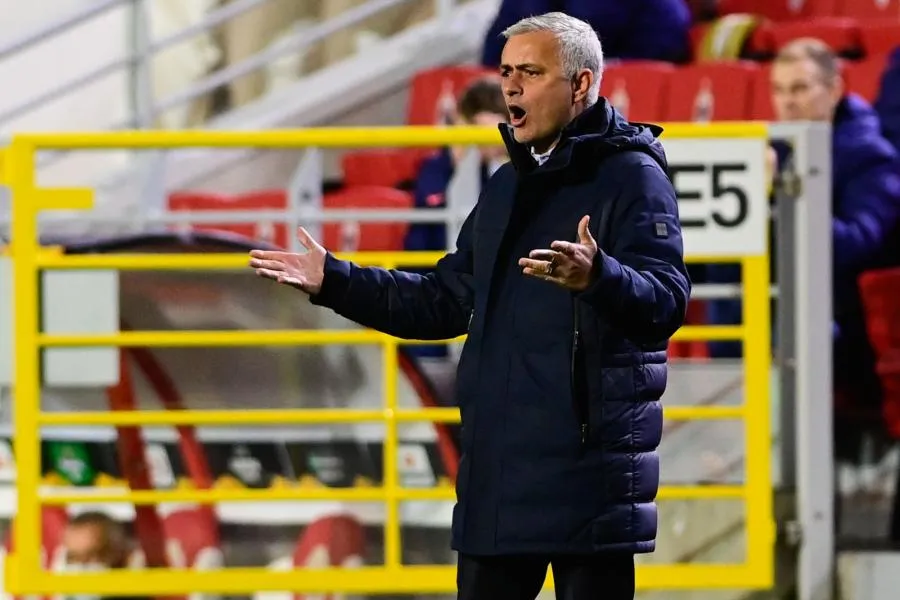 Mourinho : «<span style="font-size:50%">&nbsp;</span>J&rsquo;aurais voulu faire onze changements à la pause<span style="font-size:50%">&nbsp;</span>»