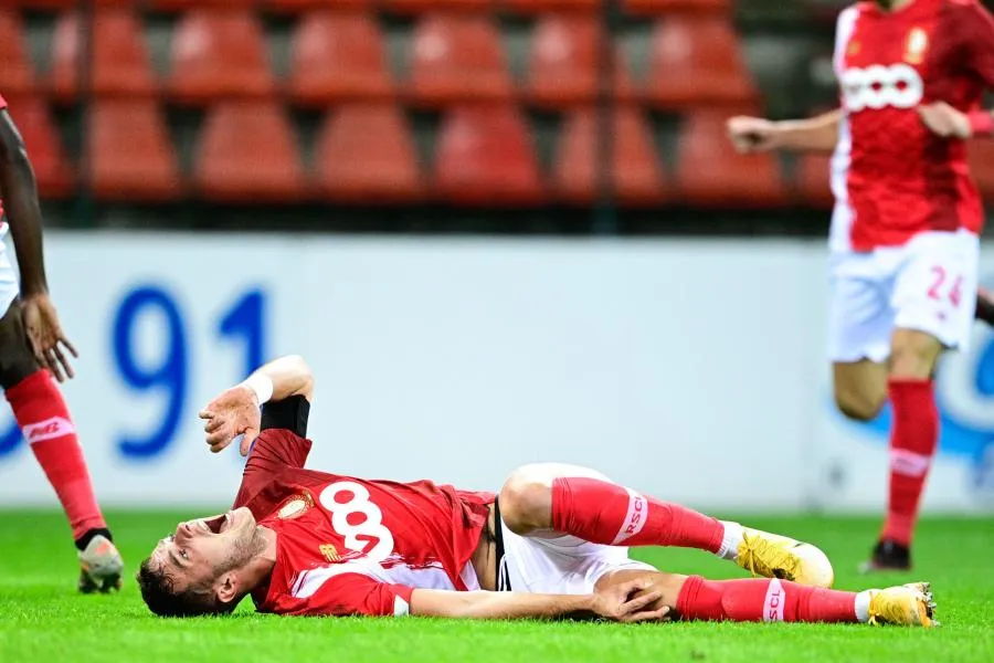 La terrible souffrance de Vanheusden après sa blessure