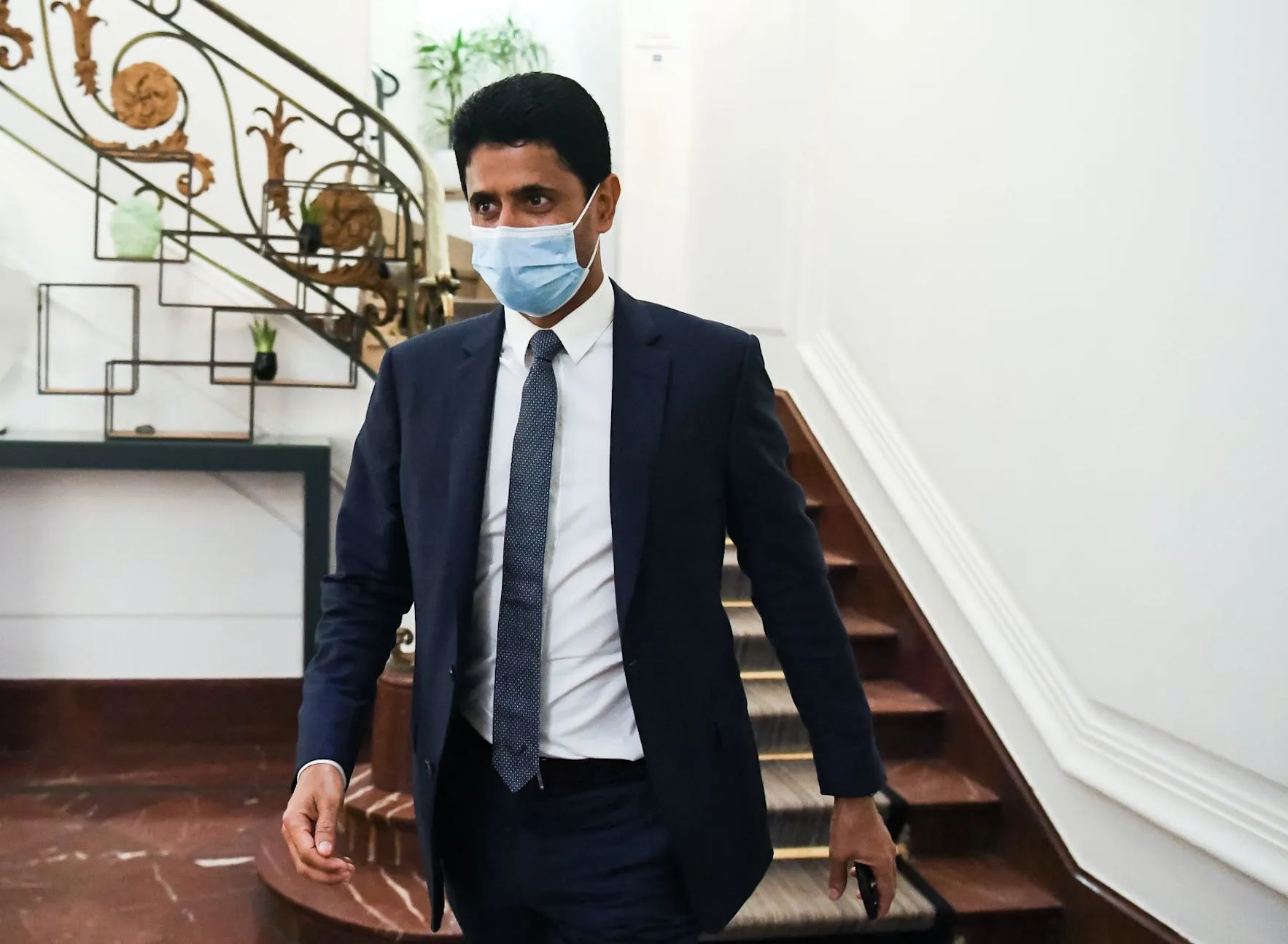 Nasser al-Khelaïfi et Jérôme Valcke : vus, mais pas pris…